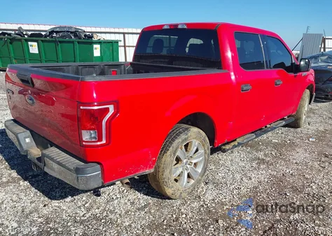 2017 Ford F-150 Xlt from USA, damaged, VIN 1FTEW1C87HKC84884